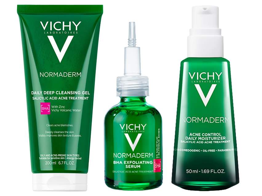 Vichy Normaderm 3-Step Acne Kit for Oily Skin