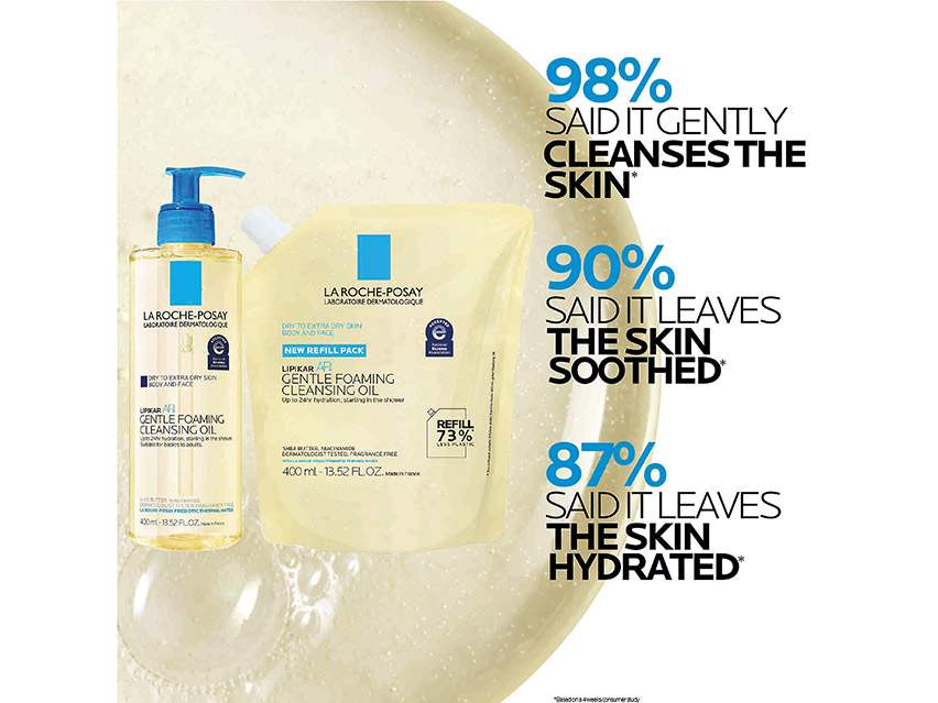 La Roche-Posay Lipikar AP+ Gentle Foaming Cleansing Oil