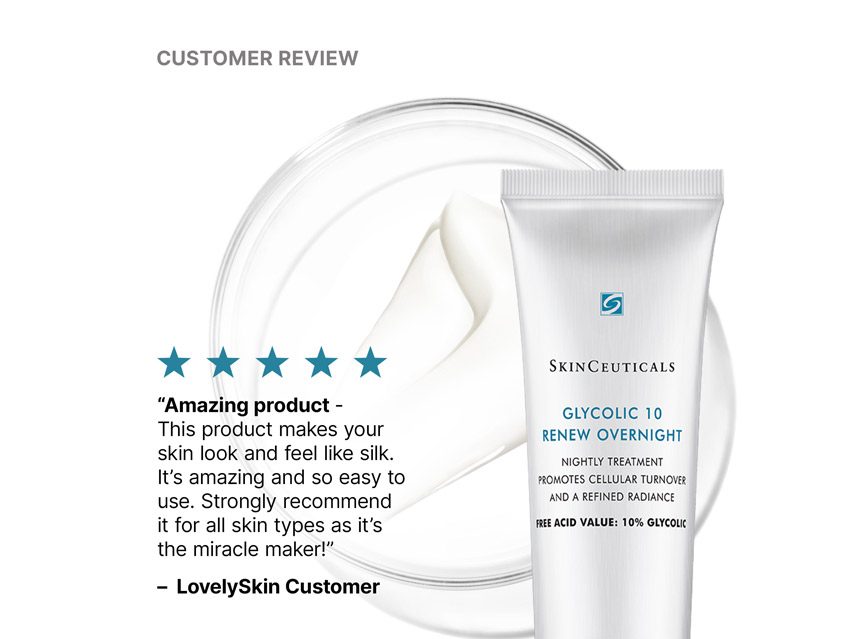 SkinCeuticals Glycolic 10 Renew Overnight Exfoliating Treatment