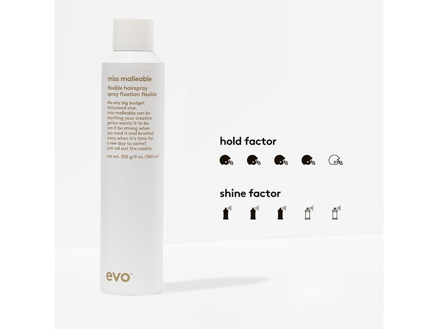 evo Miss Malleable Flexible Hairspray