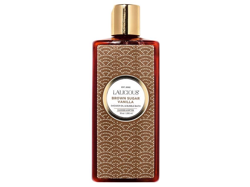 LaLicious Shower Oil & Bubble Bath - Brown Sugar Vanilla