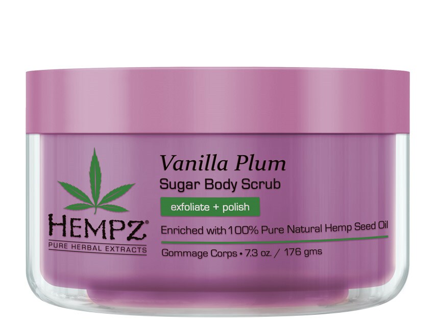 Hempz Herbal Sugar Body Scrub - Vanilla Plum
