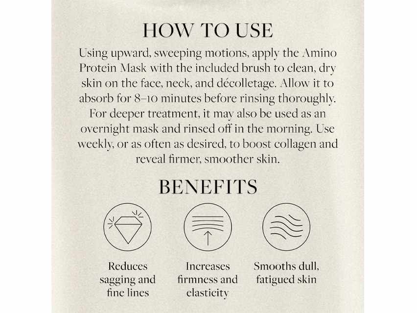 Kat Burki Amino Protein Mask