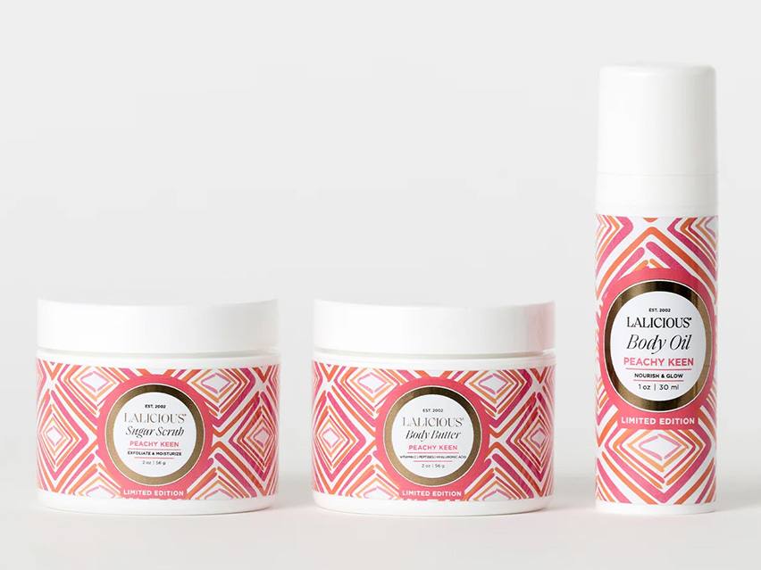 LALICIOUS Peachy Keen Mini Set - Limited Edition