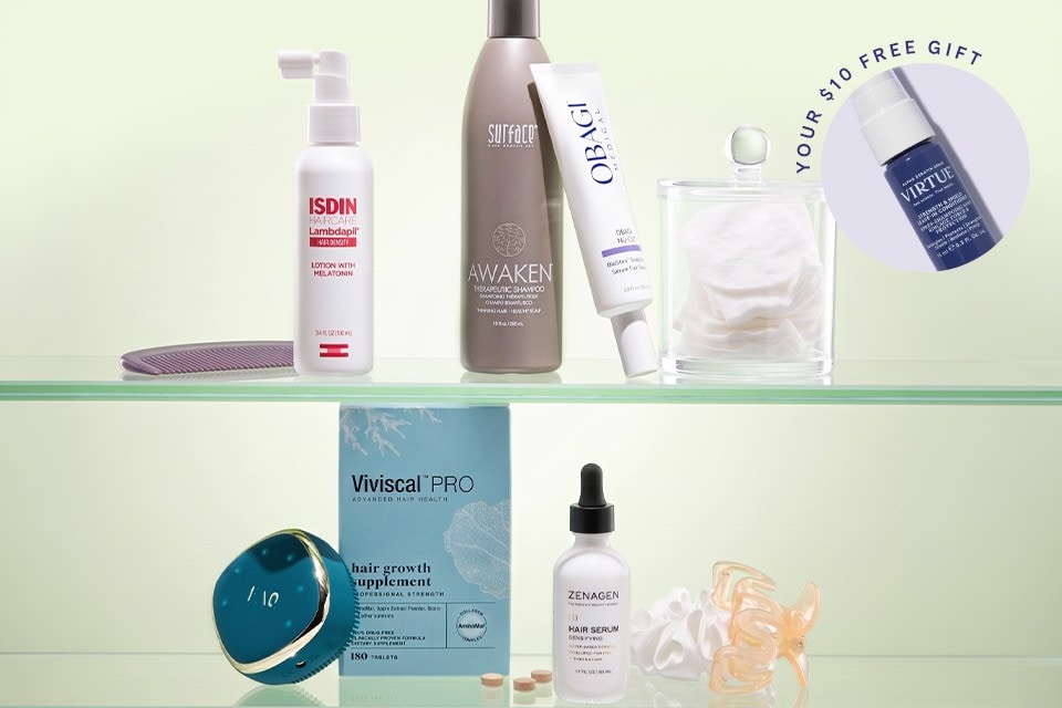 Hair products from ISDIN, Surface, Obagi and more
