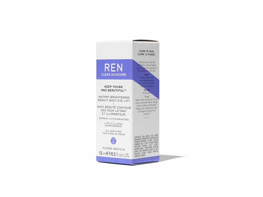 REN Clean Skincare Keep Young And Beautiful Instant Brightening Beauty Shot Eye Lift