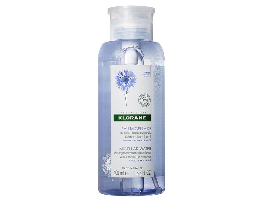 Klorane Floral Water Make-Up Remover with Soothing Cornflower - 13.52 fl oz