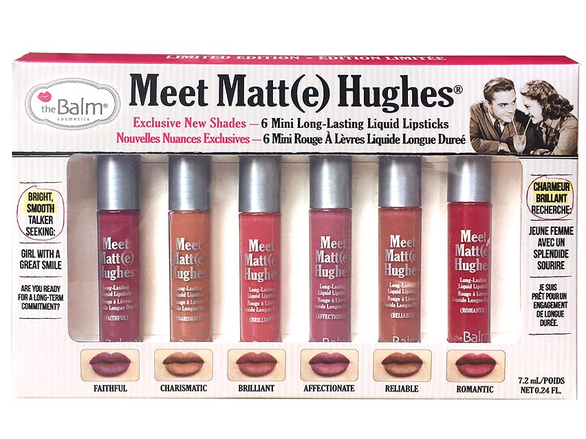 theBalm Meet Matte Hughes - Limited Edition Kit