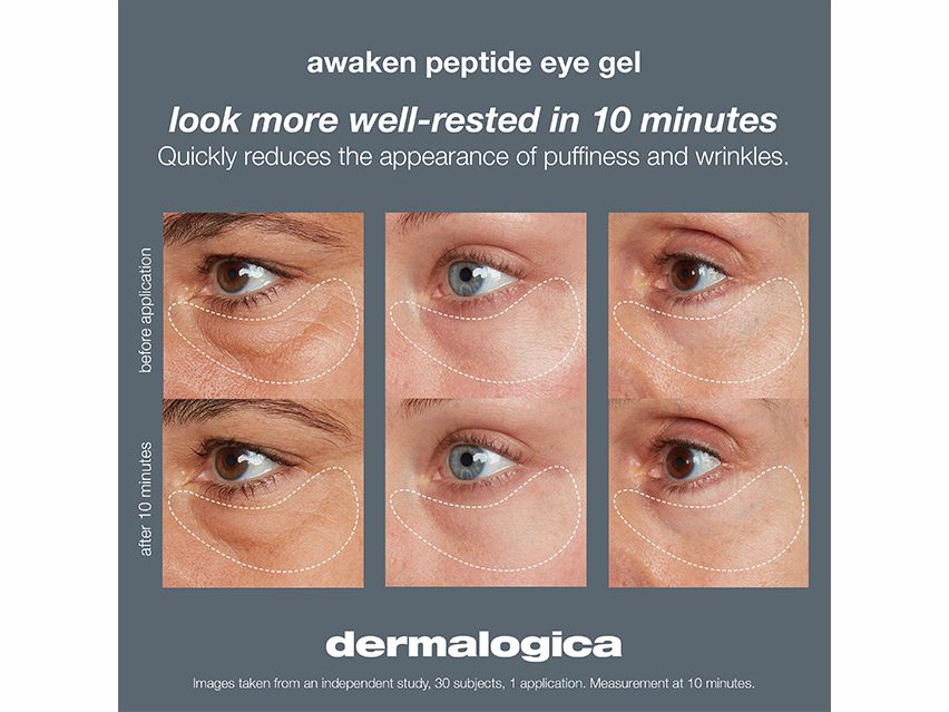 Dermalogica Awaken Peptide Depuffing Eye Gel (Ingredients Explained)