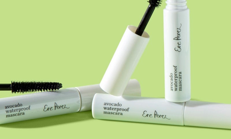 Multiple mascaras with spooly visible to see lash-lengthening bristles