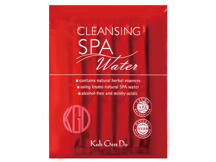 Koh Gen Do Spa Cleansing Water Tips