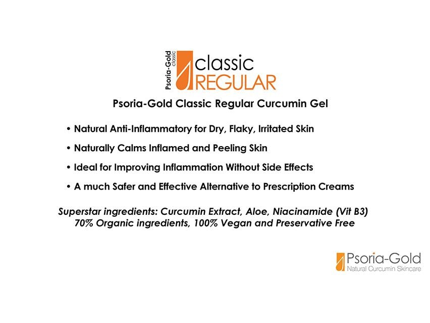 Psoria-Gold CLASSIC Regular Curcumin Spray Gel