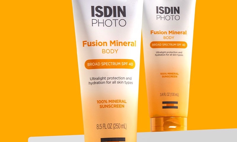 ISDIN new product in the two sizes