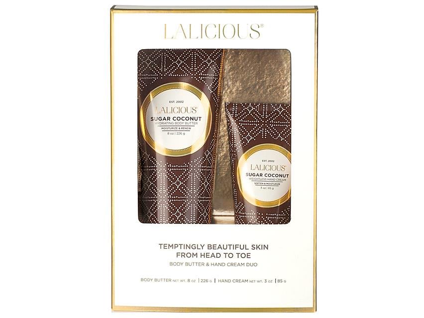 LaLicious Body Butter and Hand Cream Duo - Sugar Coconut