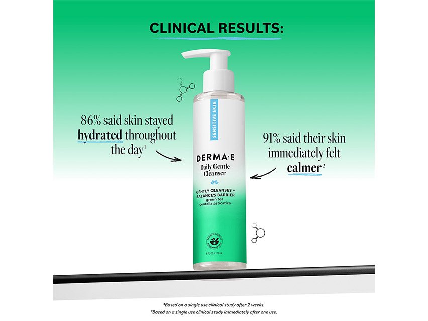 derma e Sensitive Skin Cleanser