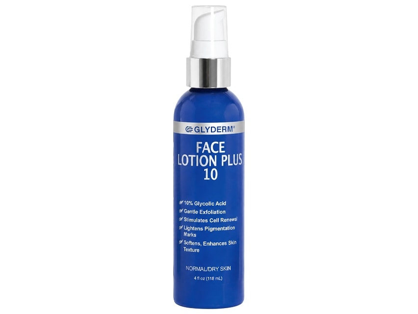 GlyDerm Face Lotion Plus 10