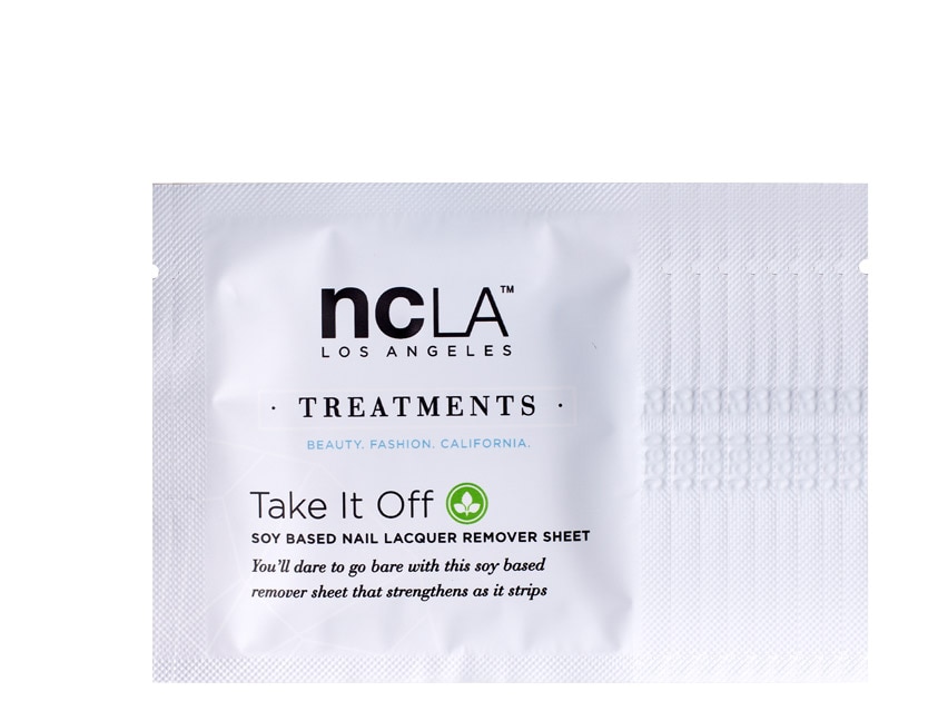 ncLA Take It Off Soy Based Nail Lacquer Remover Sheets