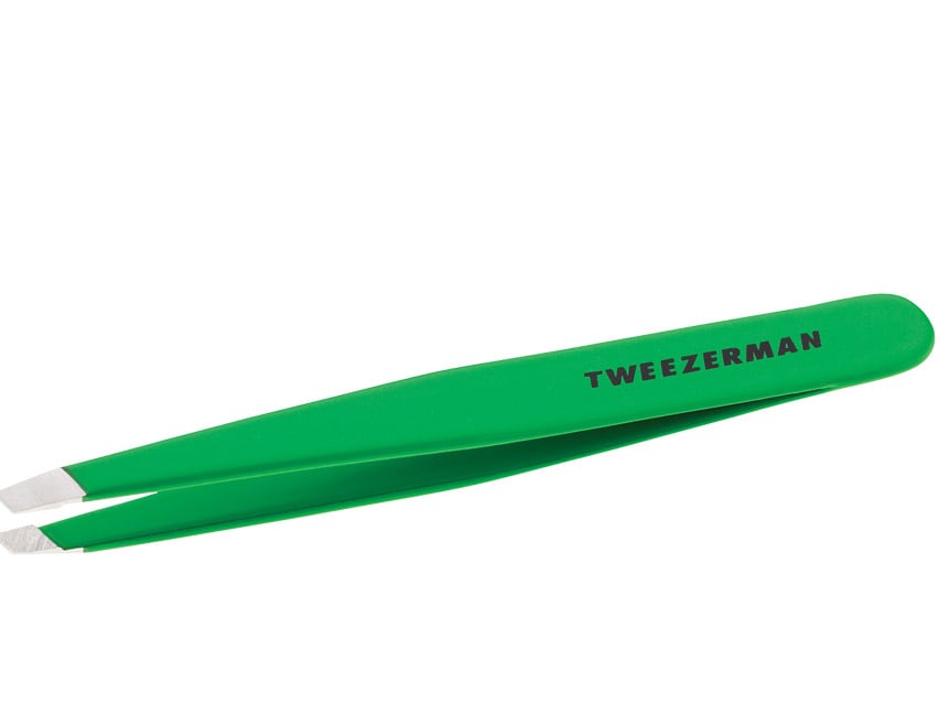 Tweezerman Slant Tweezer - Green Apple