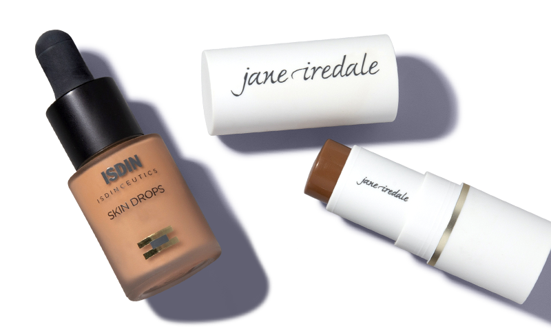 ISDIN and Jane Iredale bronzers