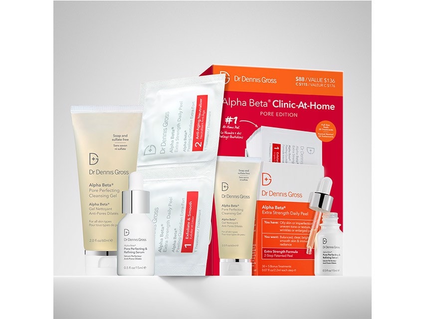 Dr. Dennis Gross Skincare Clinic-At-Home Kit - Limited Edition