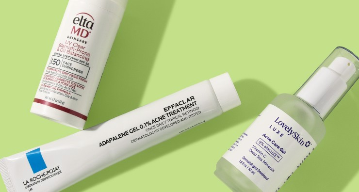 LovelySkin LUXE and La Roche-Posay products