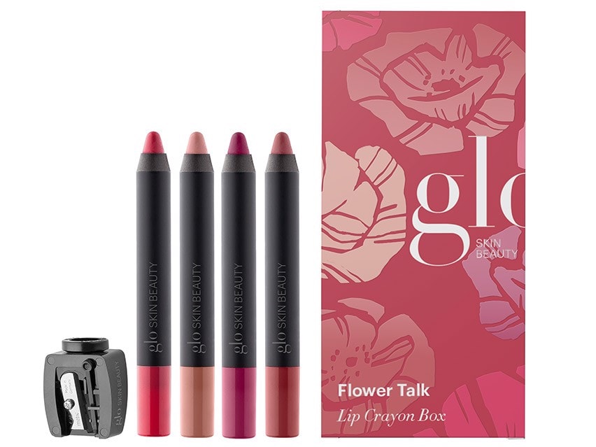 Glo Skin Beauty Flower Talk Lip Crayon Box