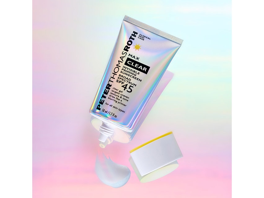 Peter Thomas Roth Max Clear Invisible Priming Sunscreen Broad Spectrum SPF 45