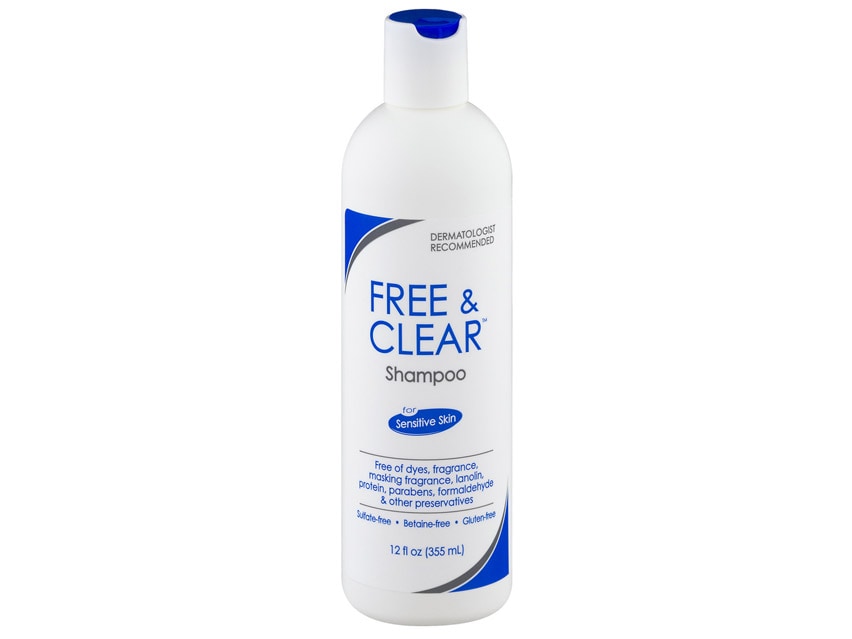 Free & Clear Shampoo, a fragrance-free shampoo