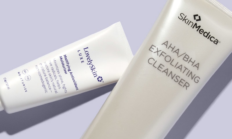 SkinMedica and LovelySkin LUXE products