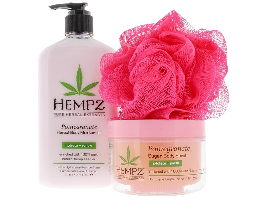 Hempz Bath Beauty Pomegranate Gift Set