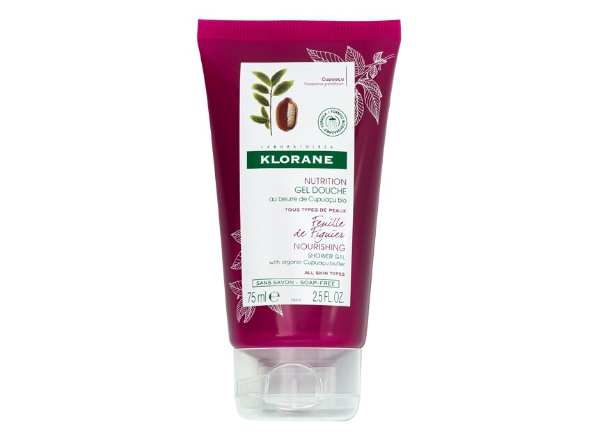 Klorane Fig Leaf Shower Gel with Cupuacu Butter - 2.5oz