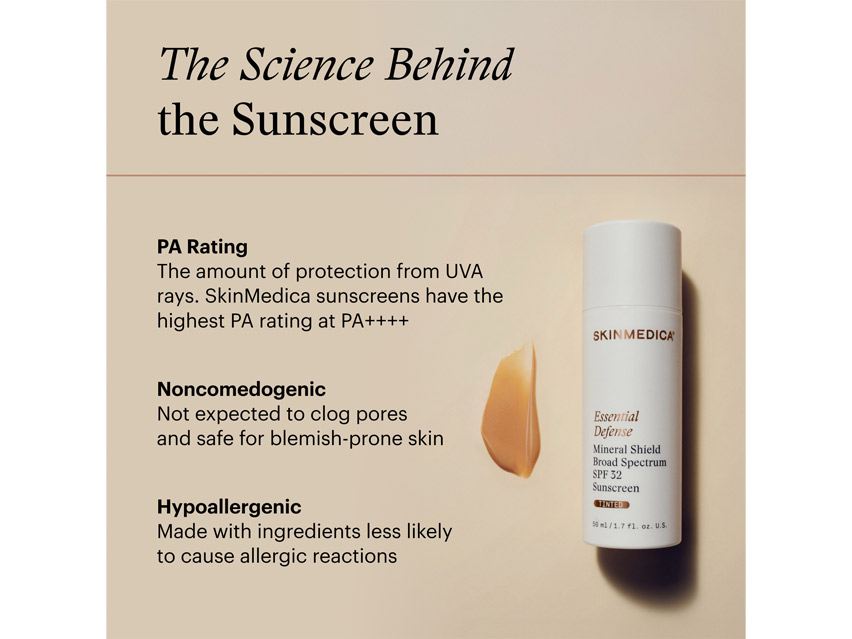 SkinMedica Essential Defense Mineral Shield Broad Spectrum SPF 32 - Tinted