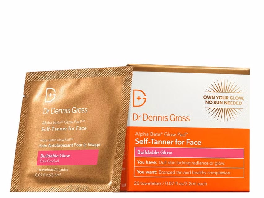 Dr. Dennis Gross Skincare Alpha Beta® Glow Pad for Face (20 Towelettes)