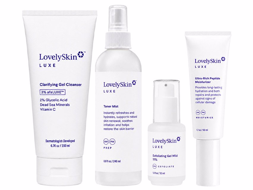 LovelySkin LUXE Daily Anti-Aging Care Regimen
