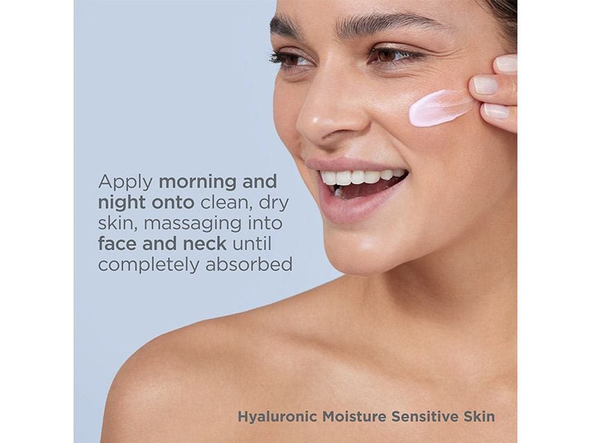 ISDIN ISDINCEUTICS Hyaluronic Moisture Hydrating Face Moisturizer for Sensitive Skin