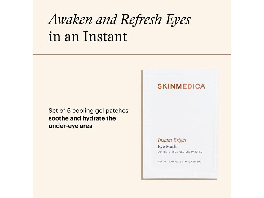 SkinMedica Instant Bright Eye Mask