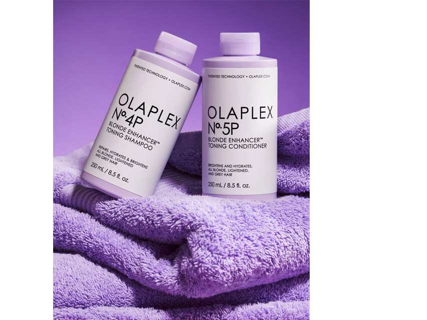 OLAPLEX No. 4P Blonde Enhancer Toning Shampoo