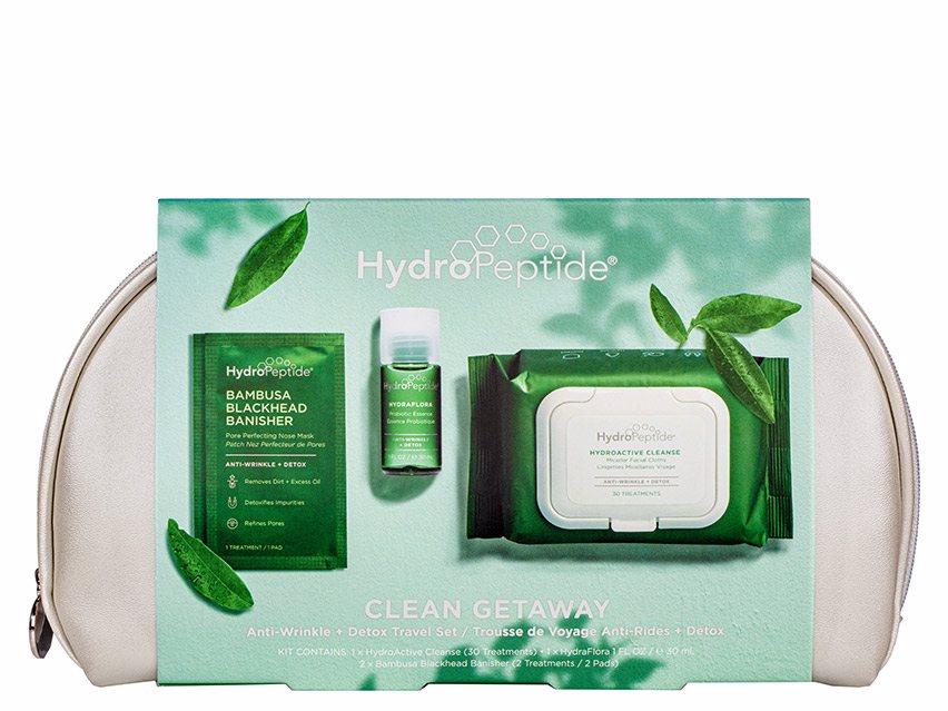 HydroPeptide Clean Getaway Anti-Wrinkle + Detox Travel Kit