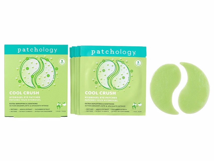 patchology Cool Crush Extra Depuffing Hydrogel Eye Patches - 5 Pair