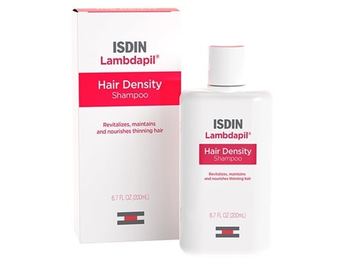 Free $50 ISDIN Full-Size Lambdapil Revitalizing & Nourishing Thinning Hair Density Shampoo