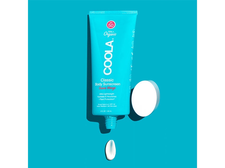 COOLA Organic Classic Body Sunscreen SPF 50 - Guava Mango - 5.0 oz