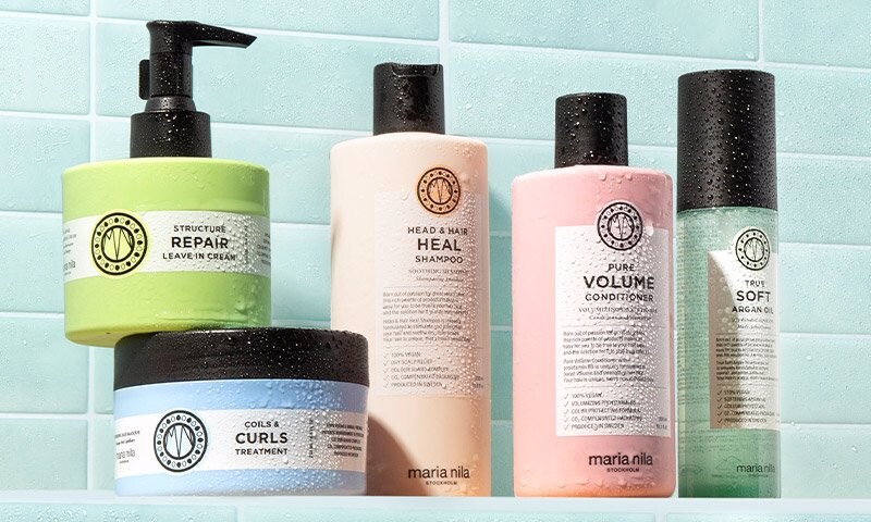 Maria Nila hair care products