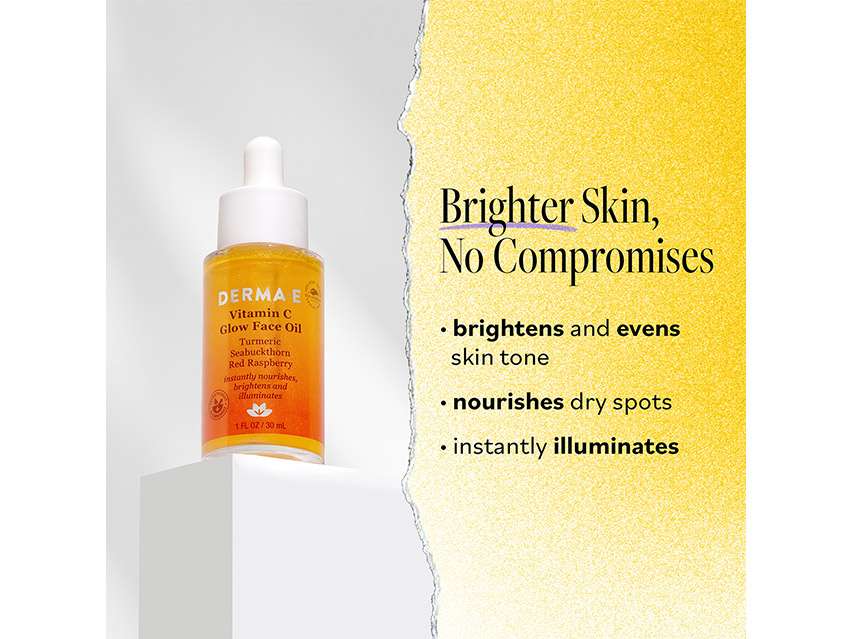 derma e Vitamin C Glow Face Oil