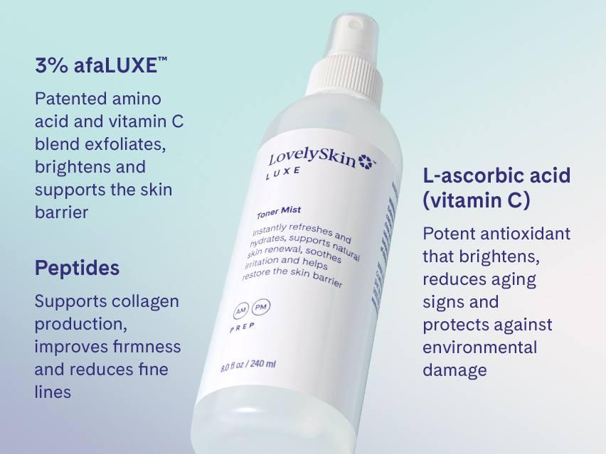 LovelySkin LUXE Toner Mist