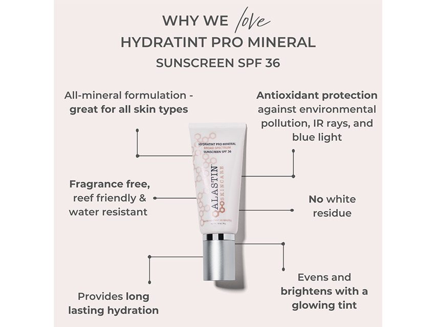ALASTIN Skincare HydraTint Pro Mineral Sunscreen SPF 36