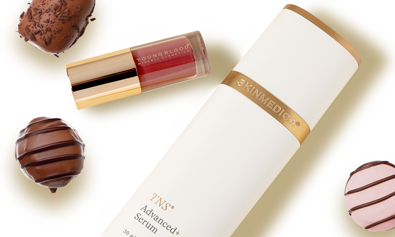 Products from Youngblood Mineral Cosmetics and SkinMedica