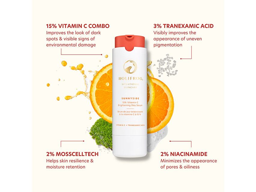 HoliFrog Sunnyside 15% Vitamin C Brightening Day Serum