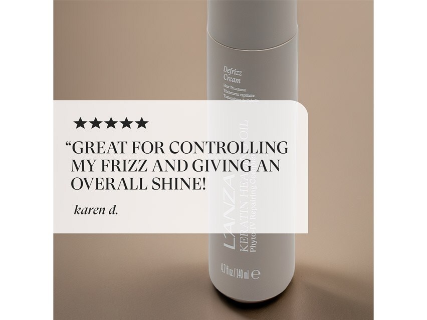 L&#39;ANZA Keratin Healing Oil Defrizz Cream Treatment