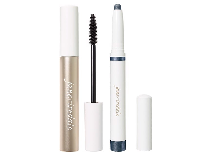 jane iredale ColorLuxe Eye Shadow Stick + Lash Fixation Tubing Mascara Duo - Riviera & Brown
