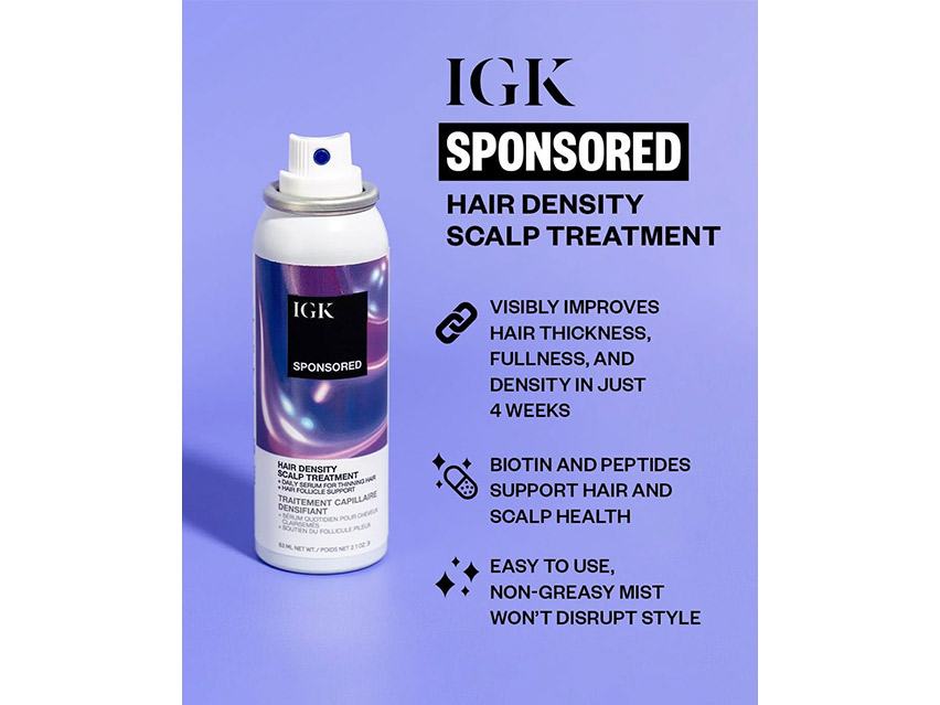 IGK Sponsored Hair Density Scalp Treatment